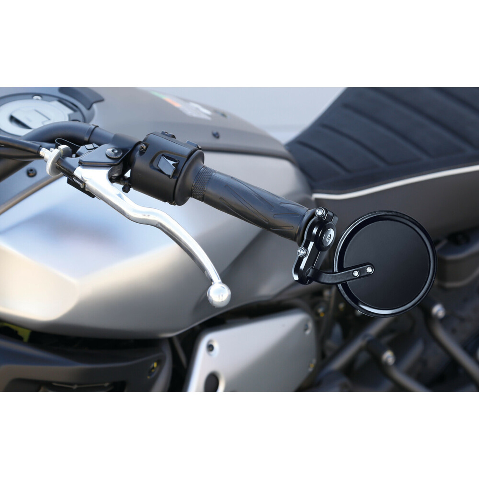 Lampa Dernier, pair of rearview mirrors - Black