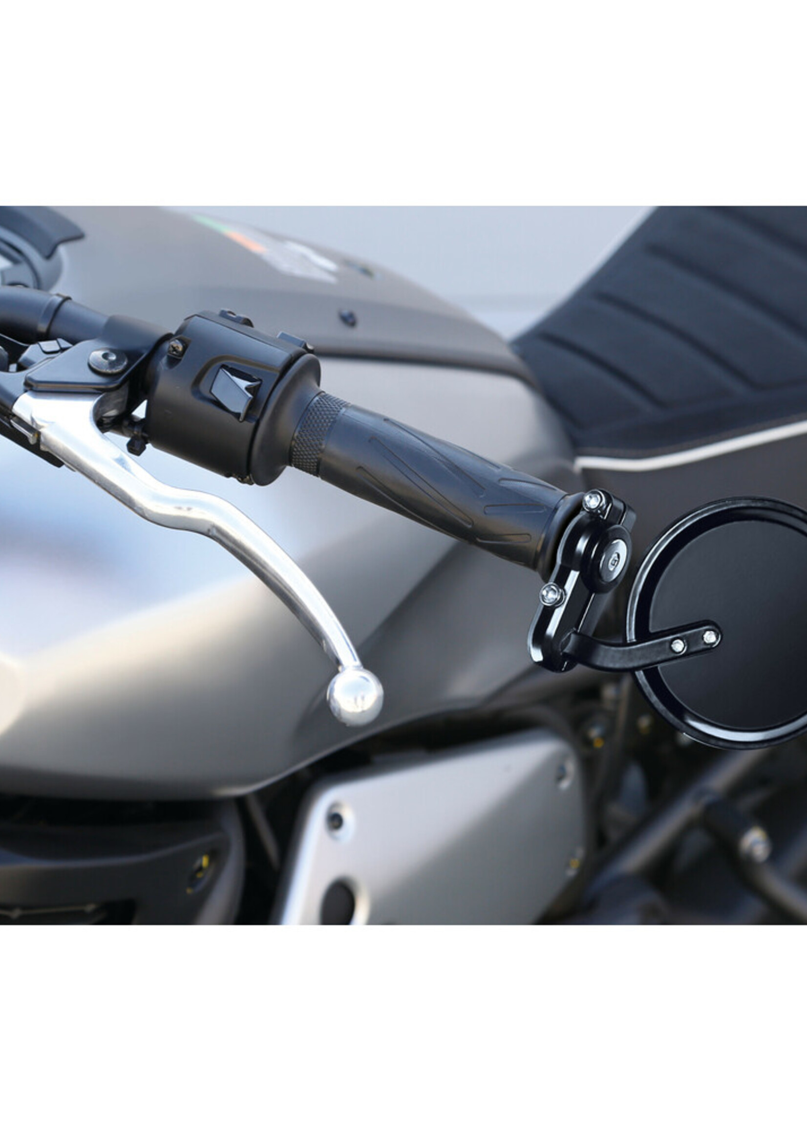 Lampa Dernier, pair of rearview mirrors - Black