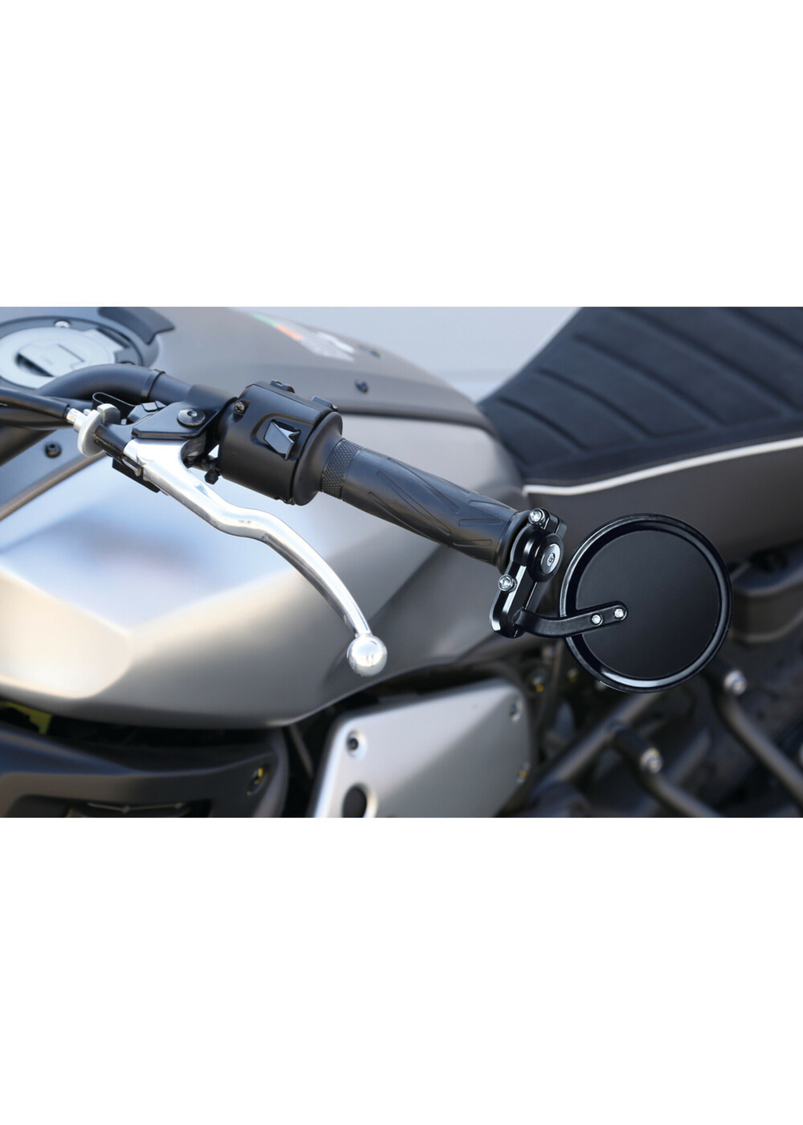 Lampa Dernier, pair of rearview mirrors - Black