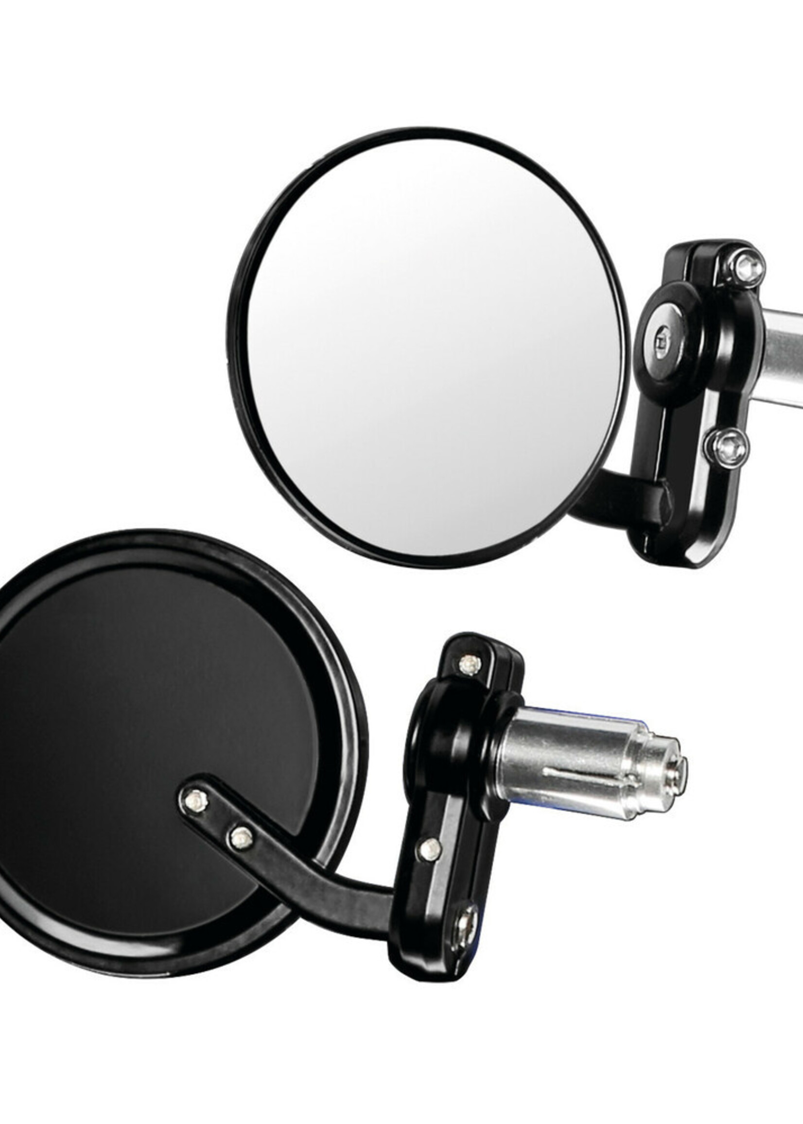 Lampa Dernier, pair of rearview mirrors - Black