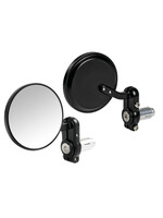Lampa Dernier, pair of rearview mirrors - Black