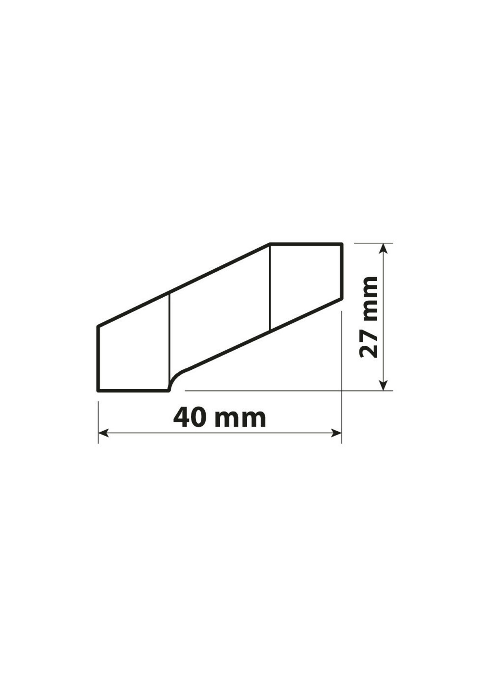 Lampa Offset spiegelverlenger - Schroefdraad M8 rechts