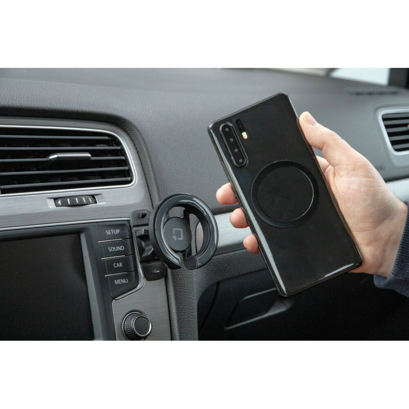 Optiline Mag Pro Stick, Magnetic phone holder with adhesive mount