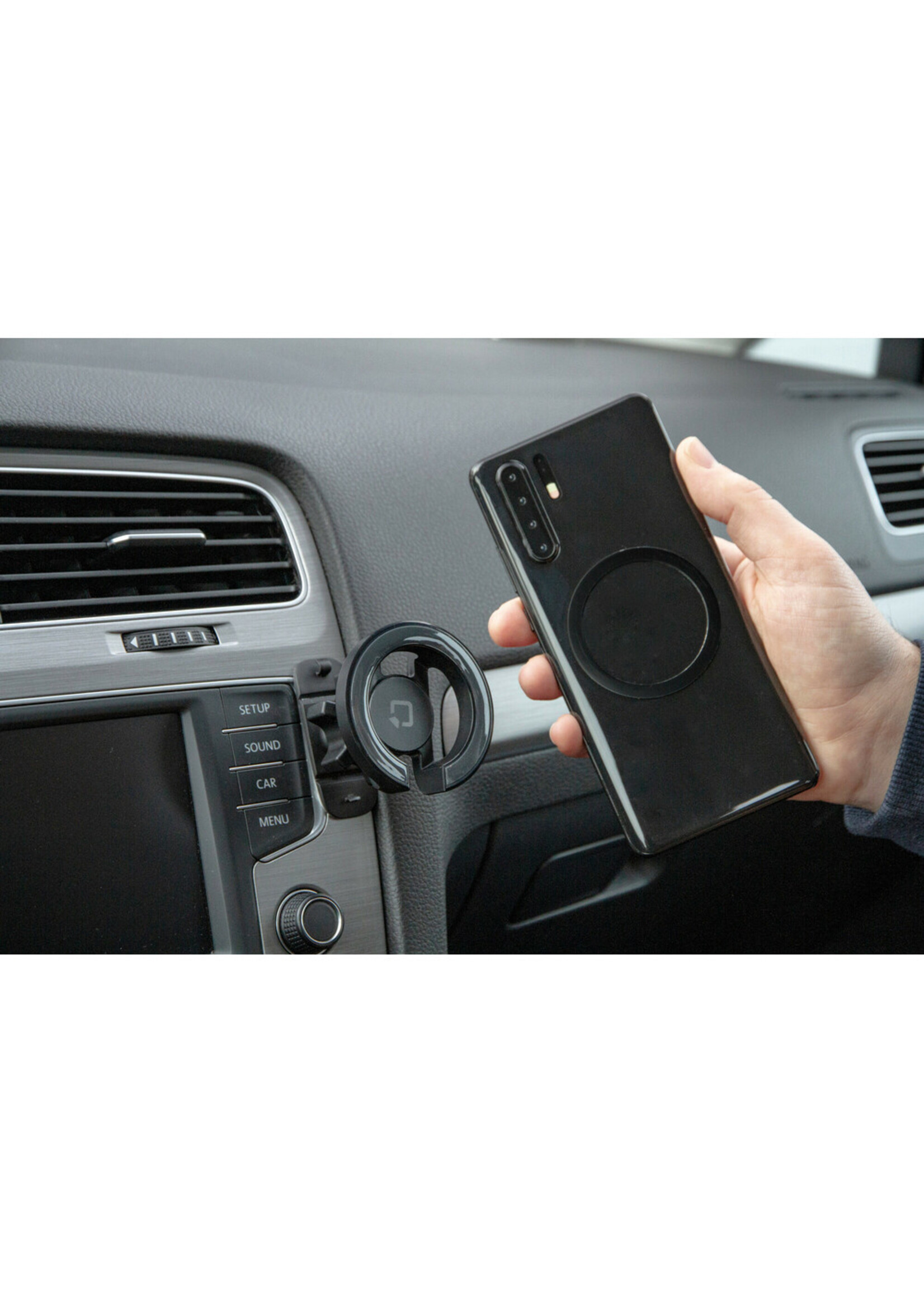 Optiline Mag Pro Stick, Magnetic phone holder with adhesive mount