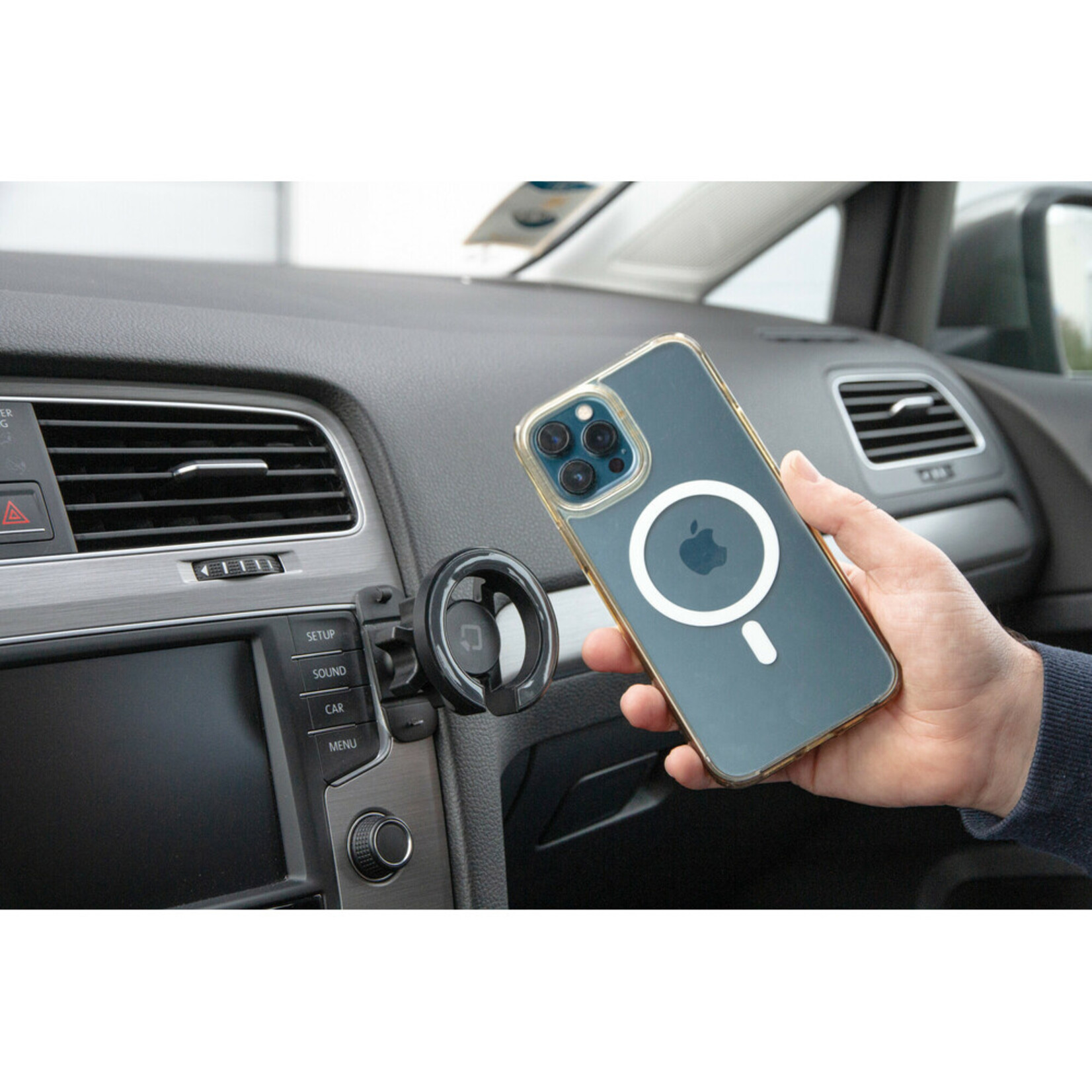Optiline Mag Pro Stick, magnetische telefoonhouder met zelfklevende houder