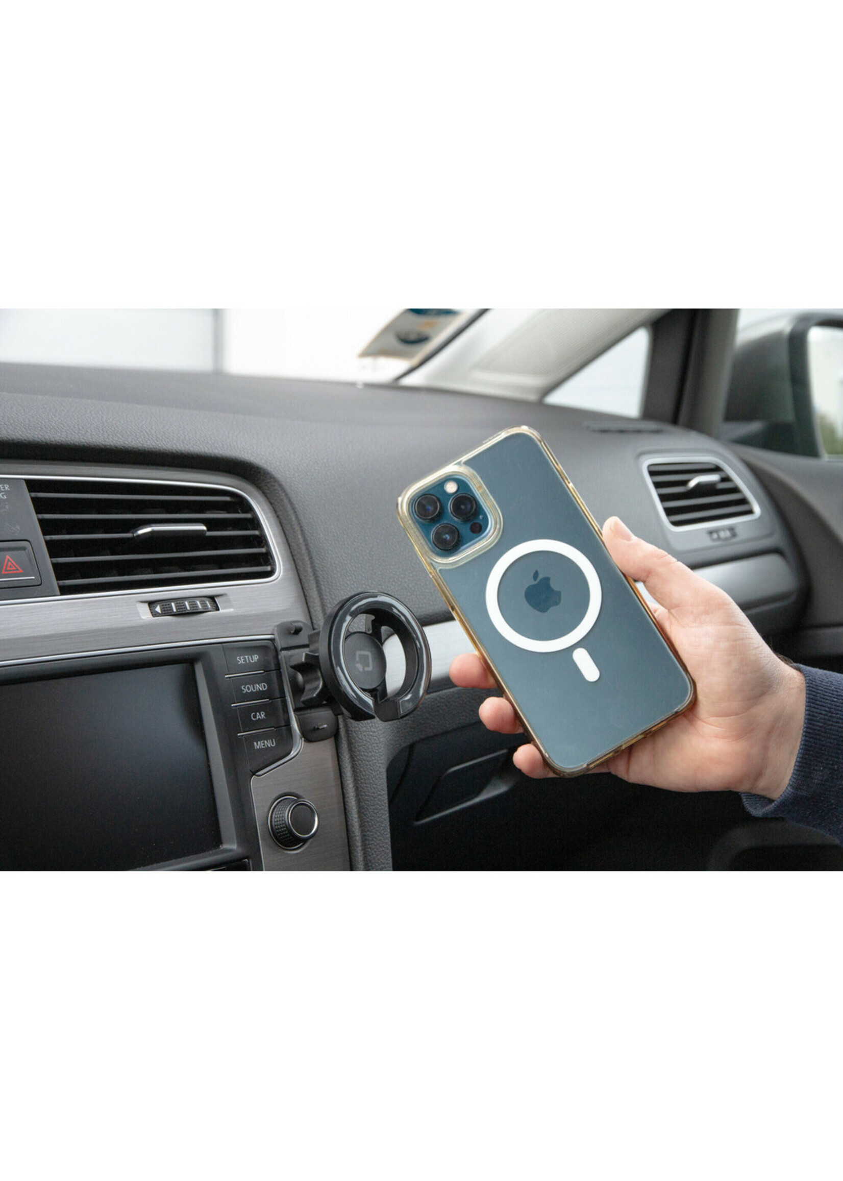 Optiline Mag Pro Stick, Magnetic phone holder with adhesive mount