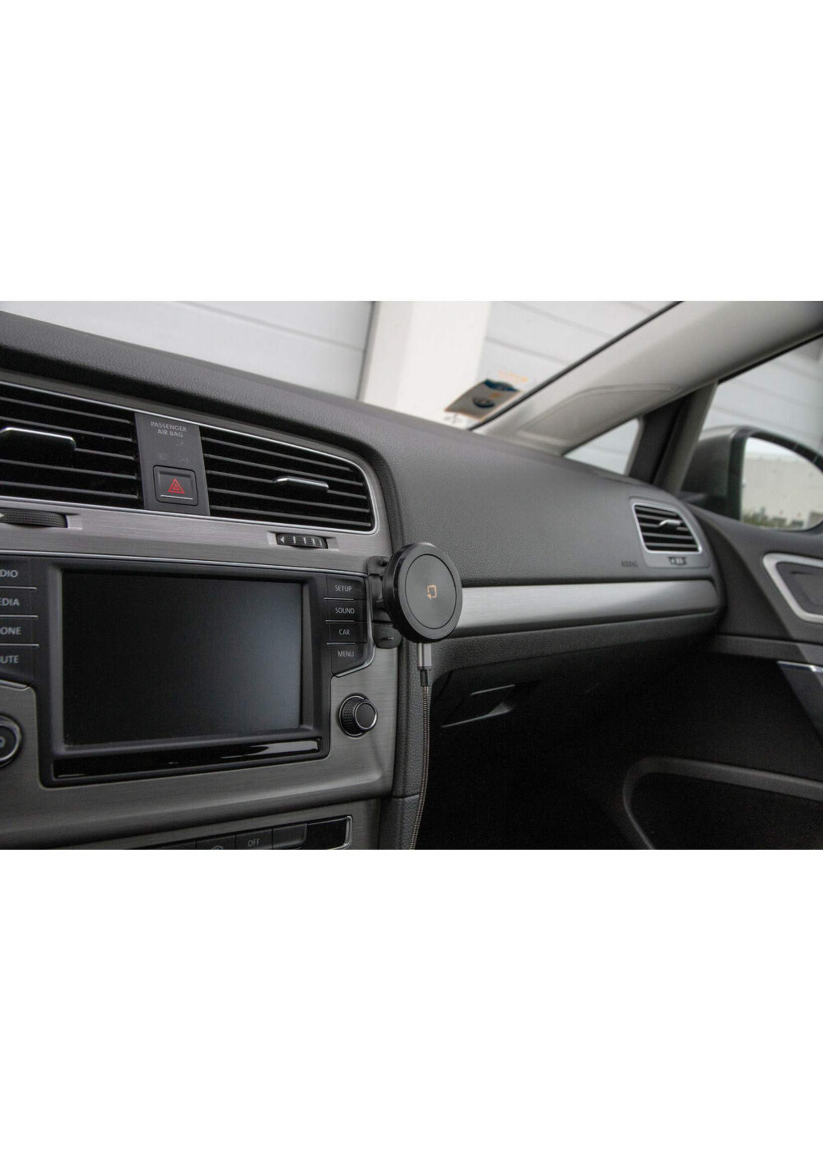 Optiline Mag Wireless Stick, magnetische telefoonhouder met draadloos opladen en zelfklevende houder