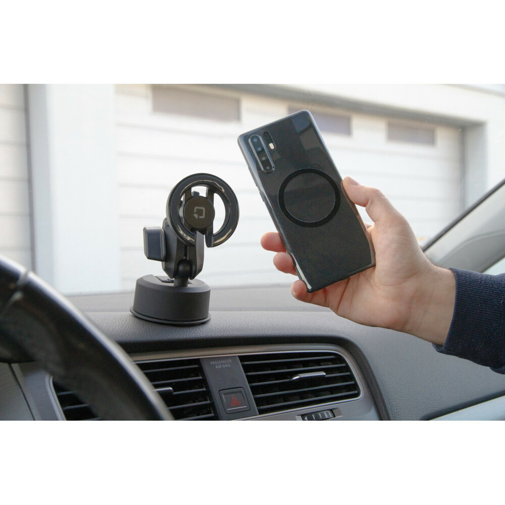 Optiline Mag Pro Orbit, Magnetic phone holder with adhesive suction cup