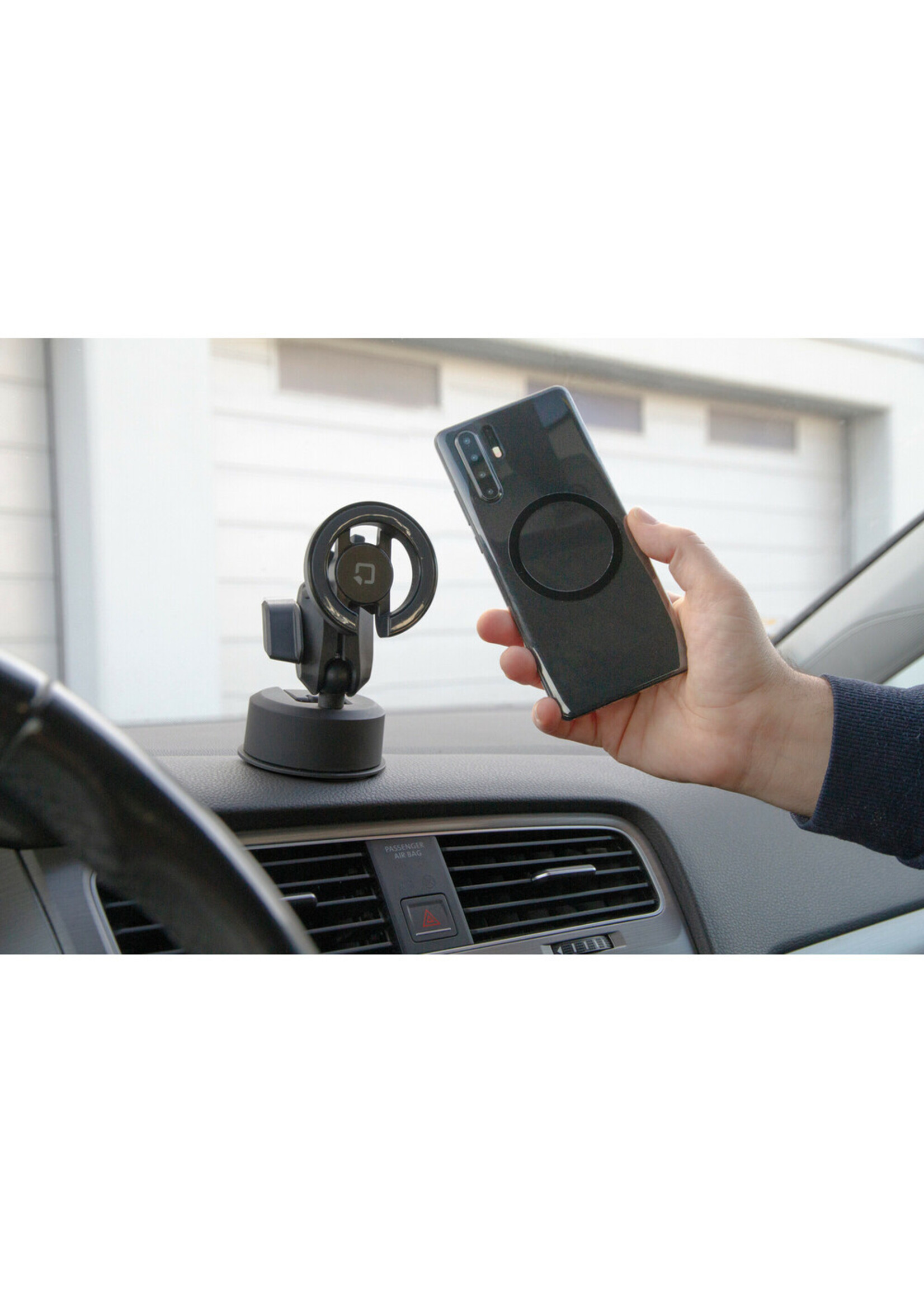 Optiline Mag Pro Orbit, Magnetische telefoonhouder met zelfklevende zuignap