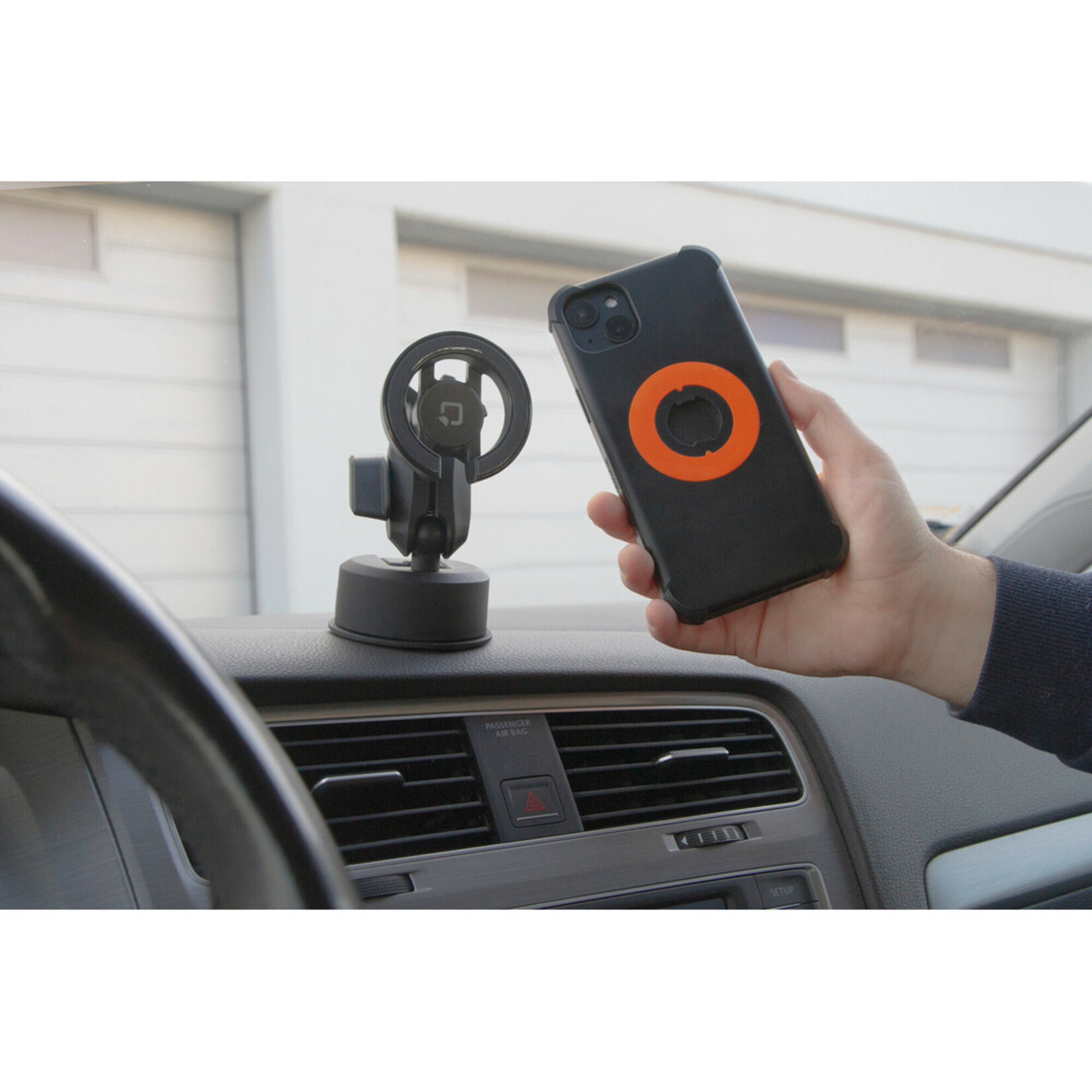 Optiline Mag Pro Orbit, Magnetic phone holder with adhesive suction cup