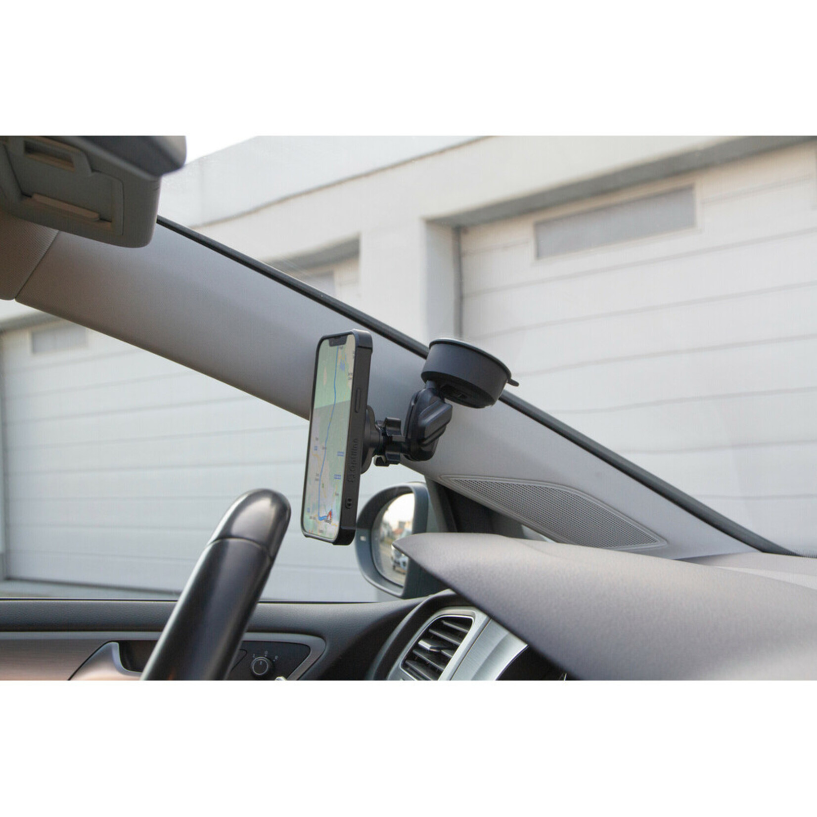 Optiline Mag Pro Orbit, Magnetic phone holder with adhesive suction cup