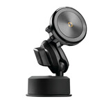 Optiline Mag Wireless Orbit, Magnetische telefoonhouder met draadloos opladen en zelfklevende zuignap | 91806