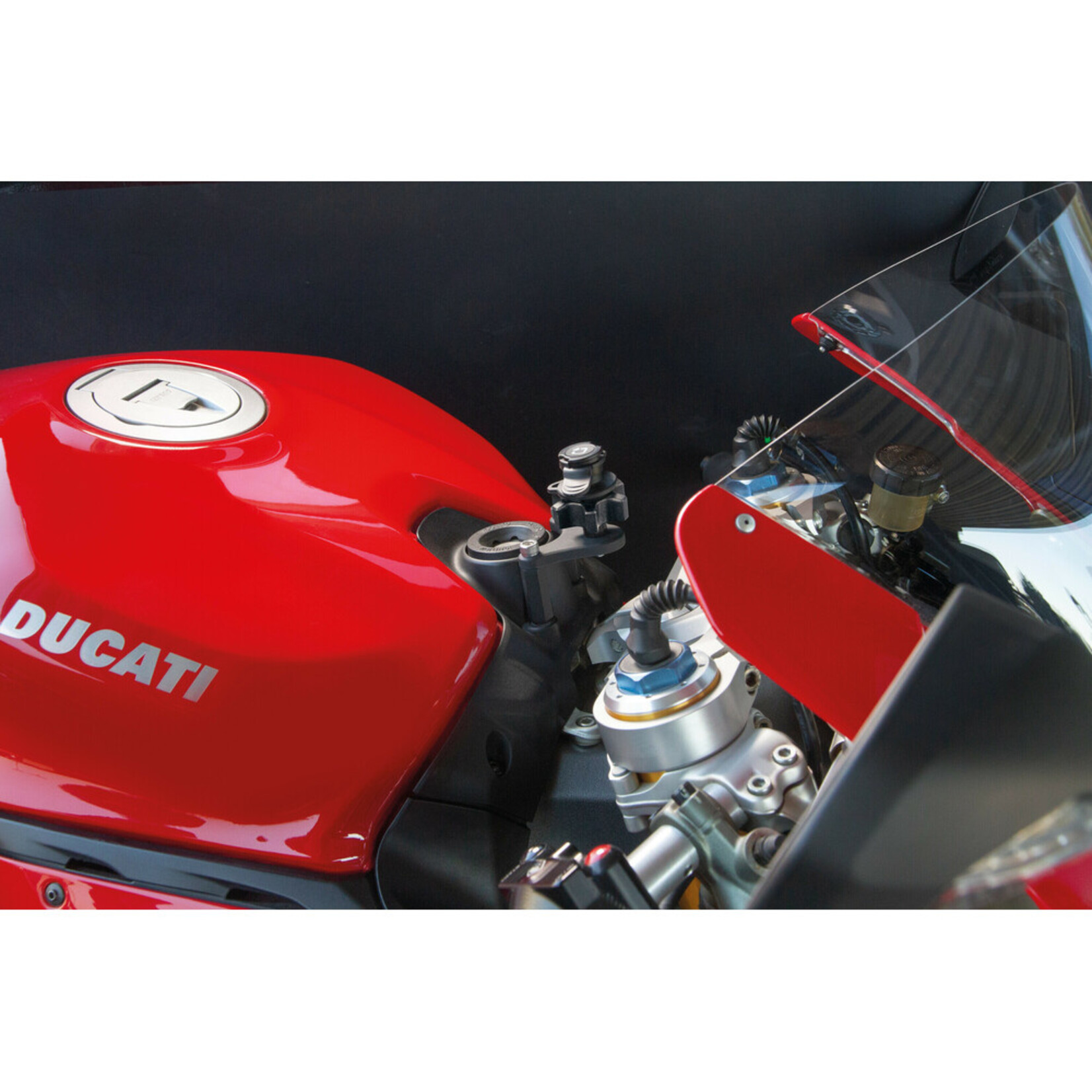 Optiline Panigale, sleutelvergrendeling compatibel met Ducati Panigale 899, 959, V2, 119, 1299, V4