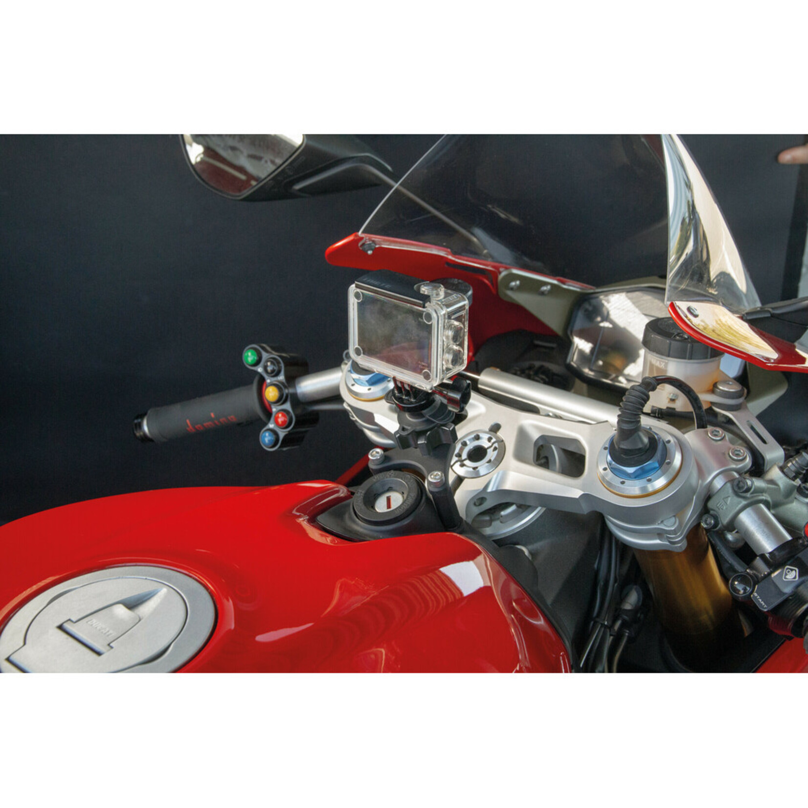 Optiline Panigale, sleutelvergrendeling compatibel met Ducati Panigale 899, 959, V2, 119, 1299, V4
