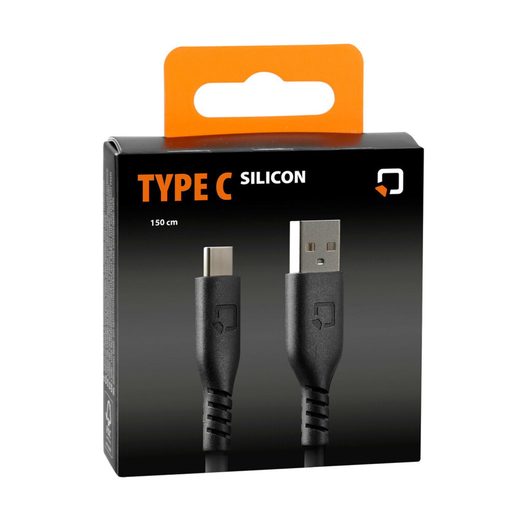 Optiline Siliconen kabel Usb A > Usb Type C
