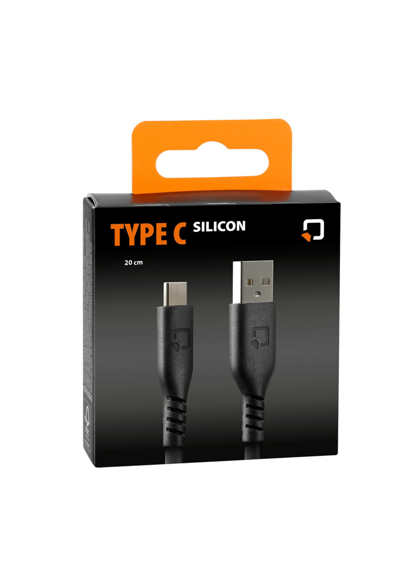 Optiline Siliconen kabel Usb A > Usb Type C