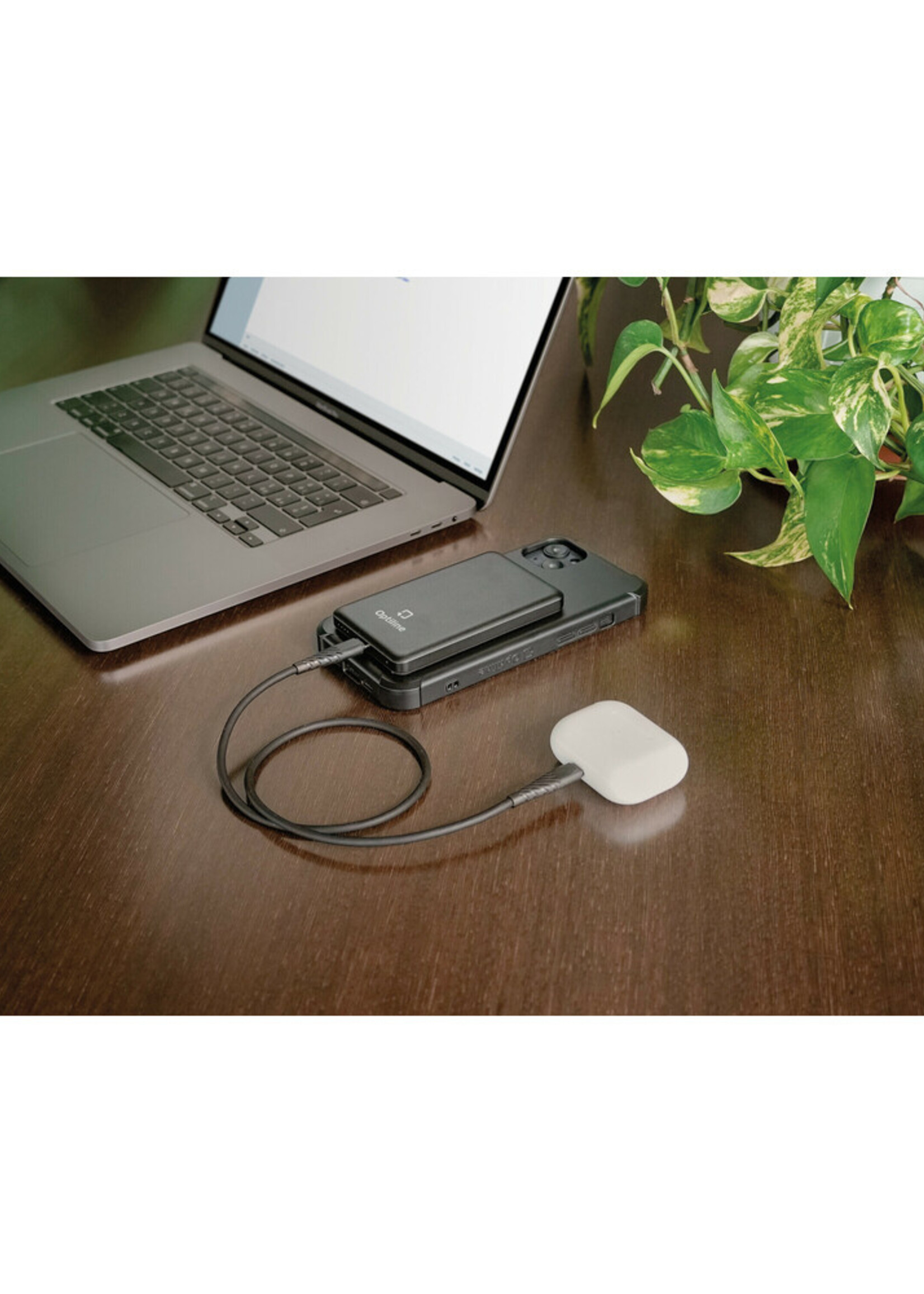 Optiline Mag Powerbank compatible with Mag Case Optiline and MagSafe technology