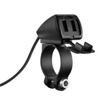 Optiline Trek, rainproof double usb charger, 3 types of fixing - 5400 mA - 30W - 12/24V