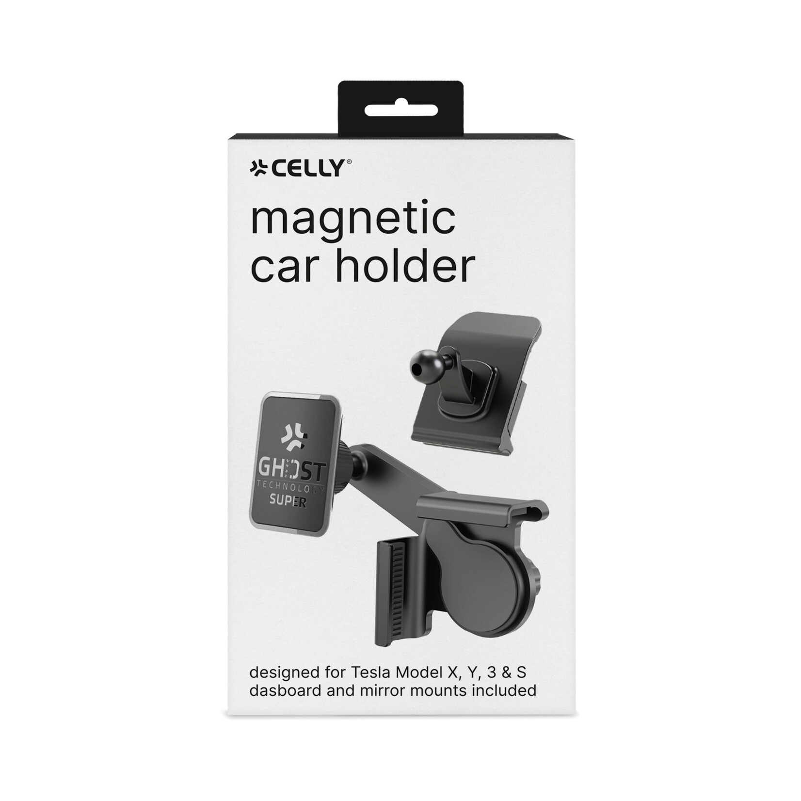 Celly MAGNETIC HOLDER FOR TESLA MONITOR & DASHBOARD