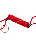 Lampa Reminder, steel spiral cable - Red