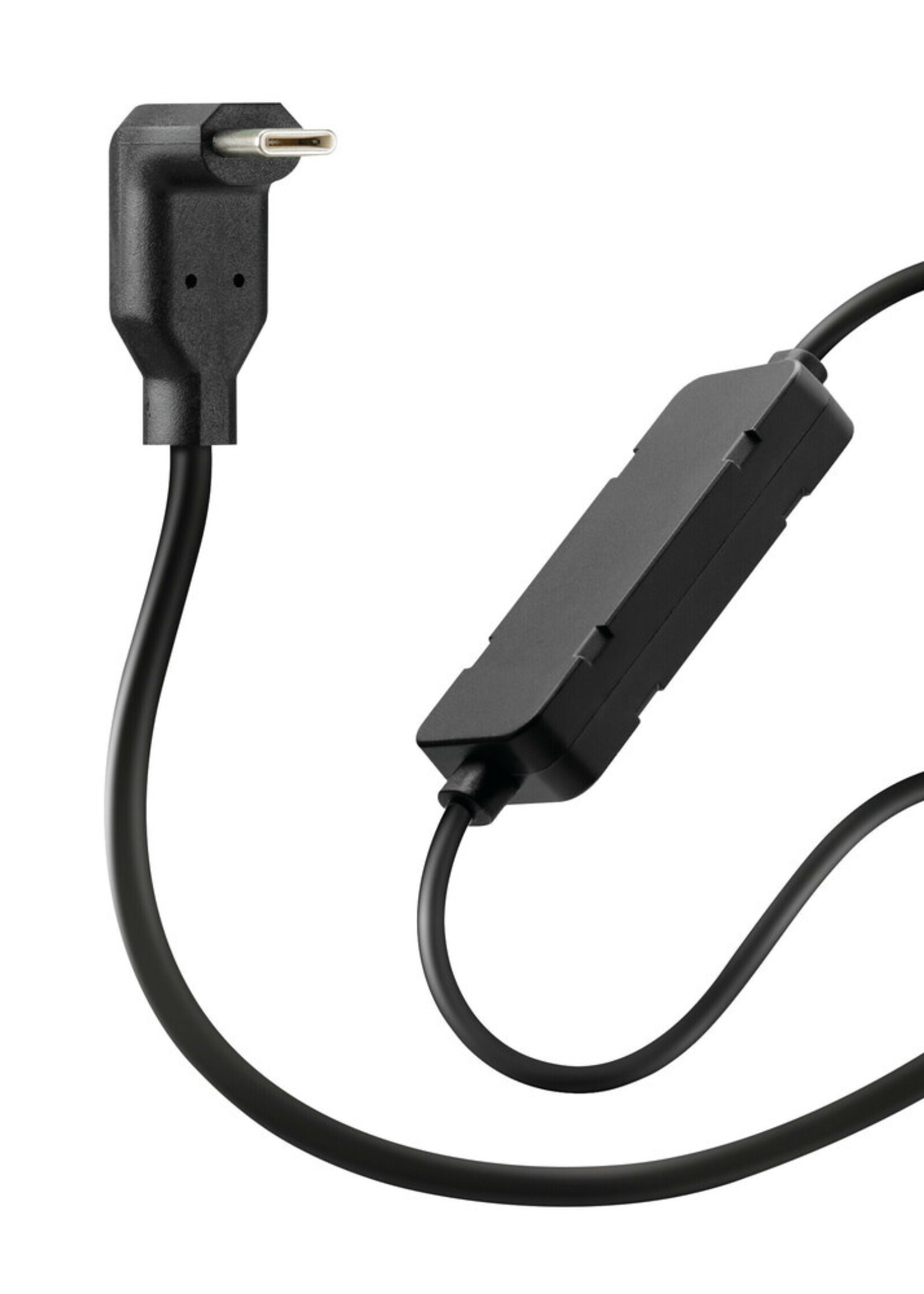 Optiline Power C 90° - Recharge cable USB C, direct battery connection - 12/24V