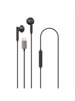 Celly STEREO EARPHONES DROP TYPEC BK