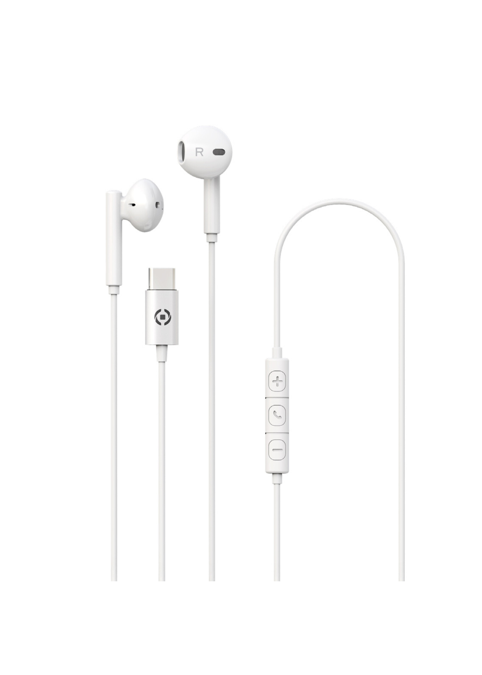 STEREO EARPHONES DROP TYPEC WH