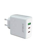 Celly TC 3 USB-C USB 65W GAN EVO WH