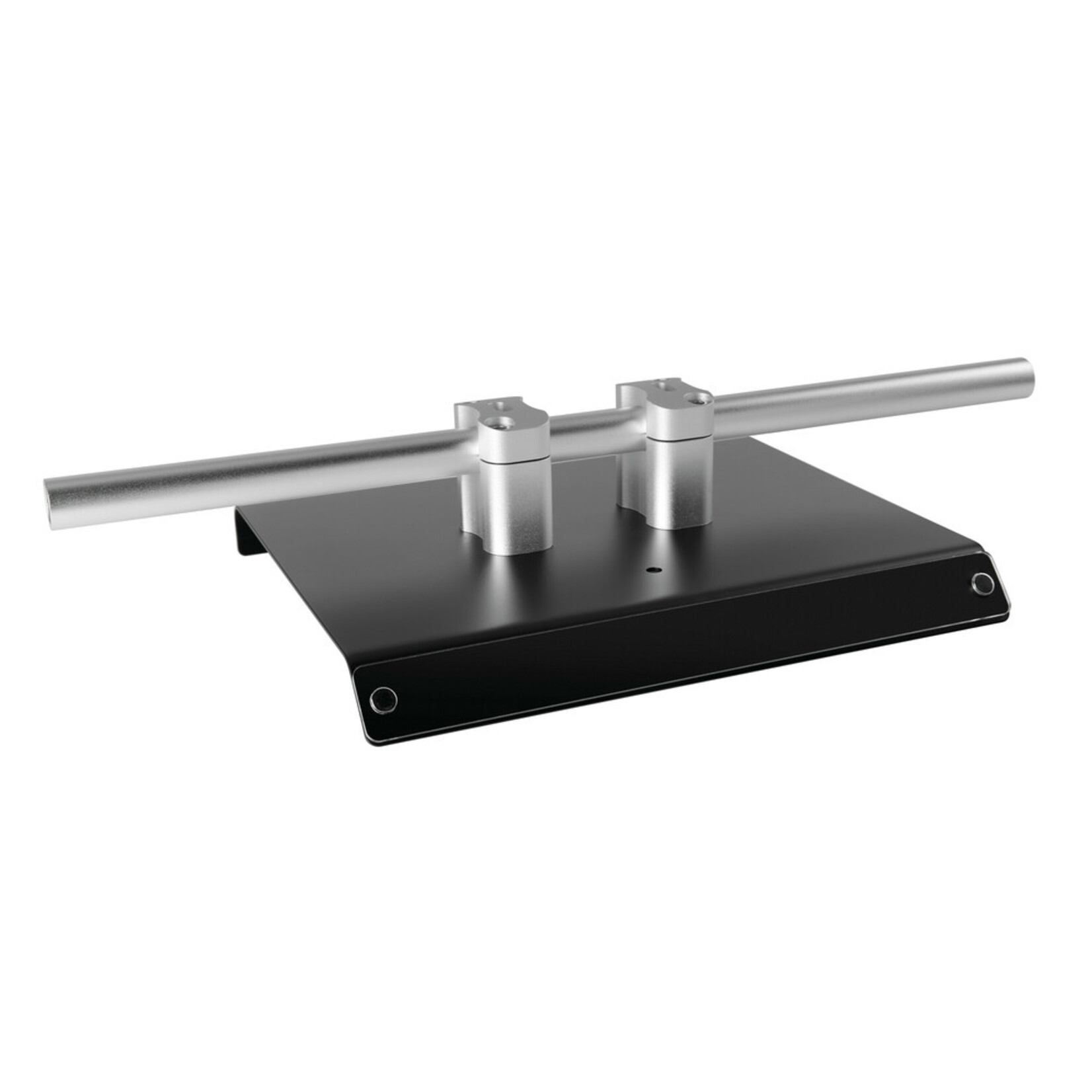 Optiline Bench display, handlebar with riser for motorcycle products exposure