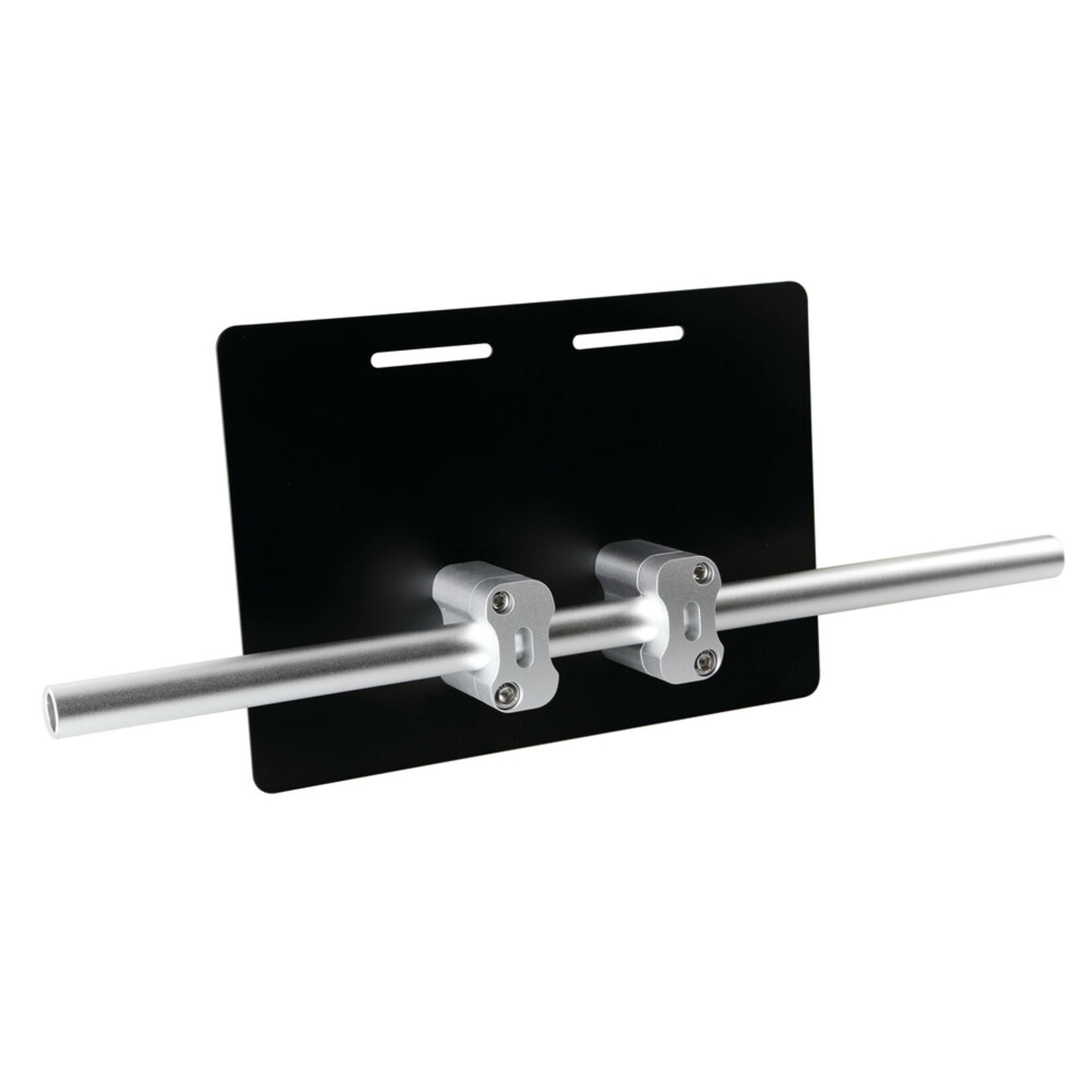 Optiline Bench display, handlebar with riser for motorcycle products exposure