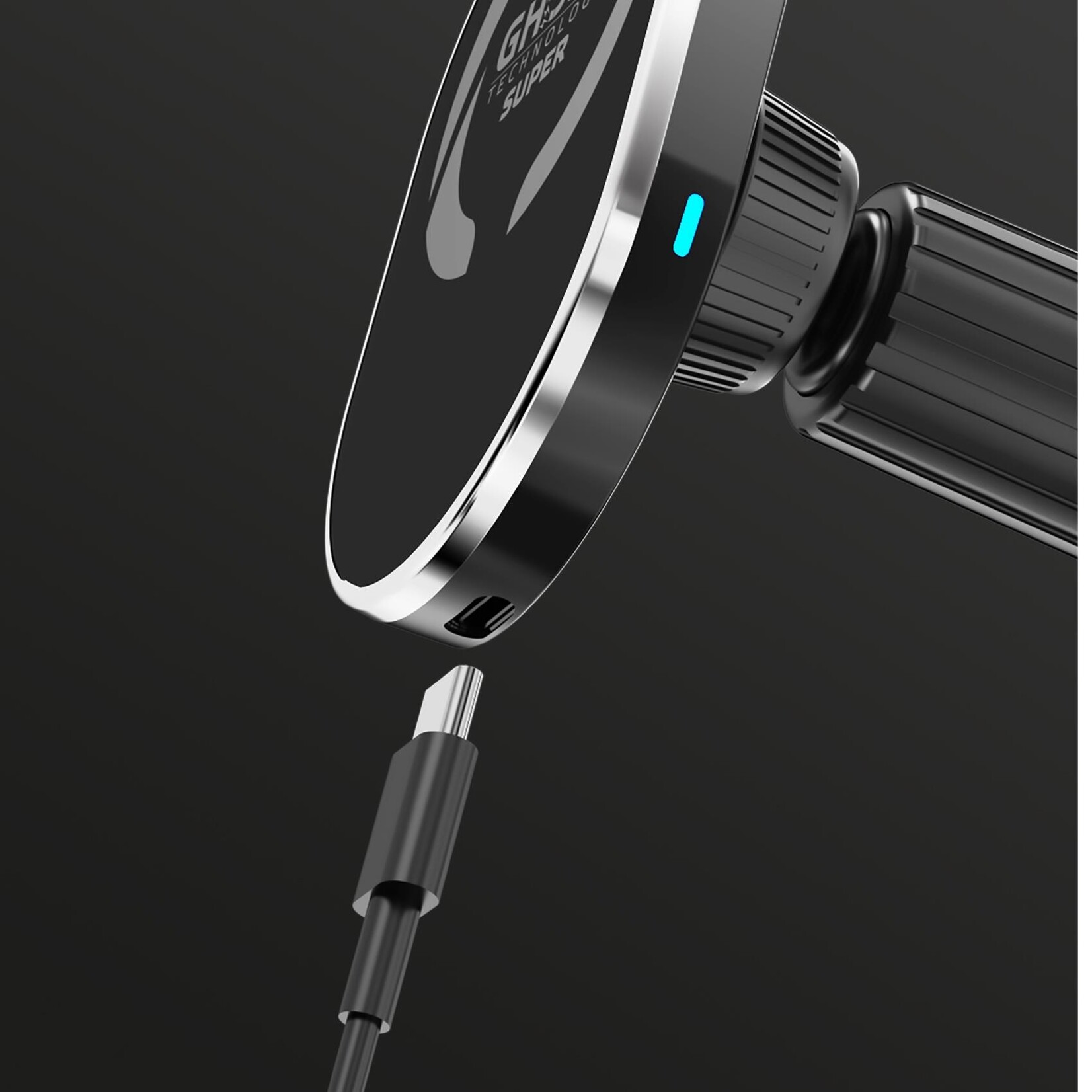 Celly Car Holder - GHOSTSUPERMAGCH - MagSafe Car Holder With Wireless Charging