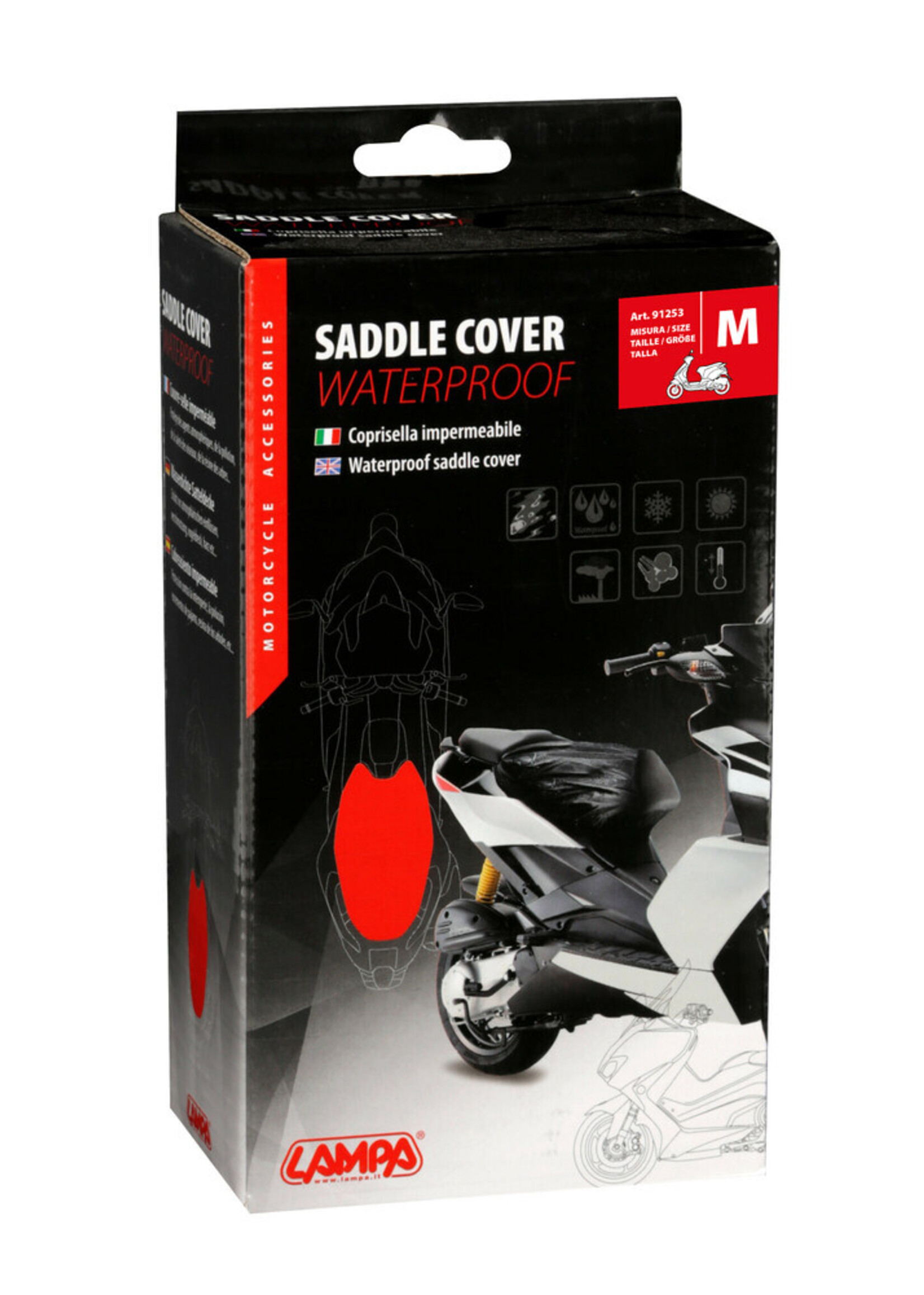 Lampa WATERPOOF SCOOTER SEAT COVER TG M