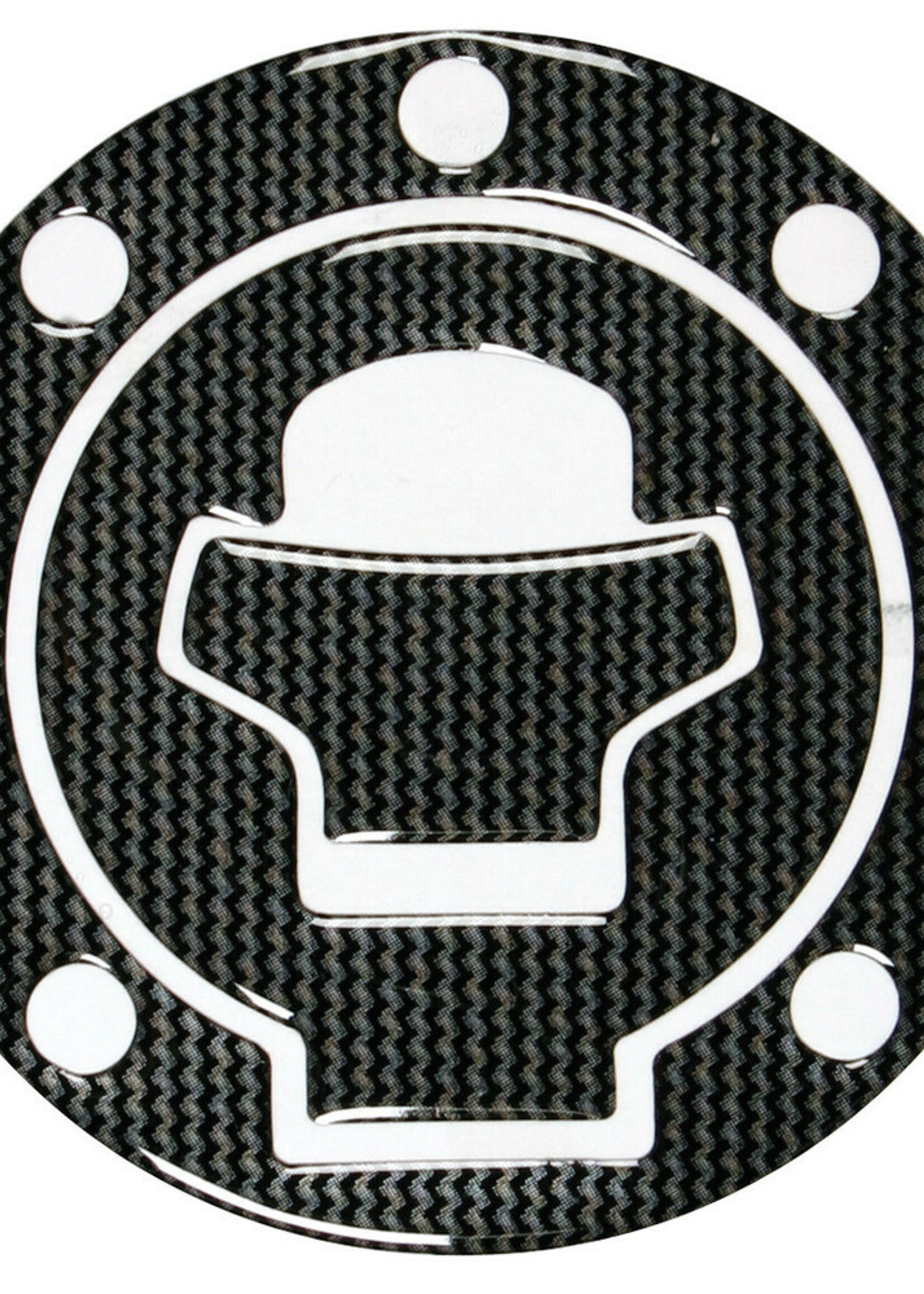 Lampa Fuel cap cover - Carbon - compatible for - Suzuki (7 fori)