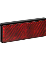 Lampa Rear reflector with screw - 90x35 mm - Red