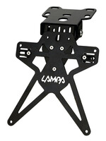 Lampa Aero-X Evo 2, italian license plate holder with height and tilt adjustments