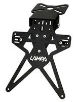 Lampa Aero-X Evo 4, italian license plate holder with height and tilt adjustments