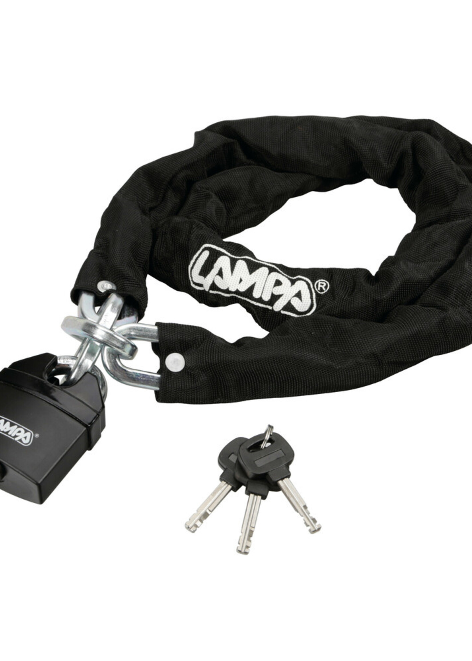 Lampa C-Lock 150 Plus, hardened steel chain lock - 150 cm