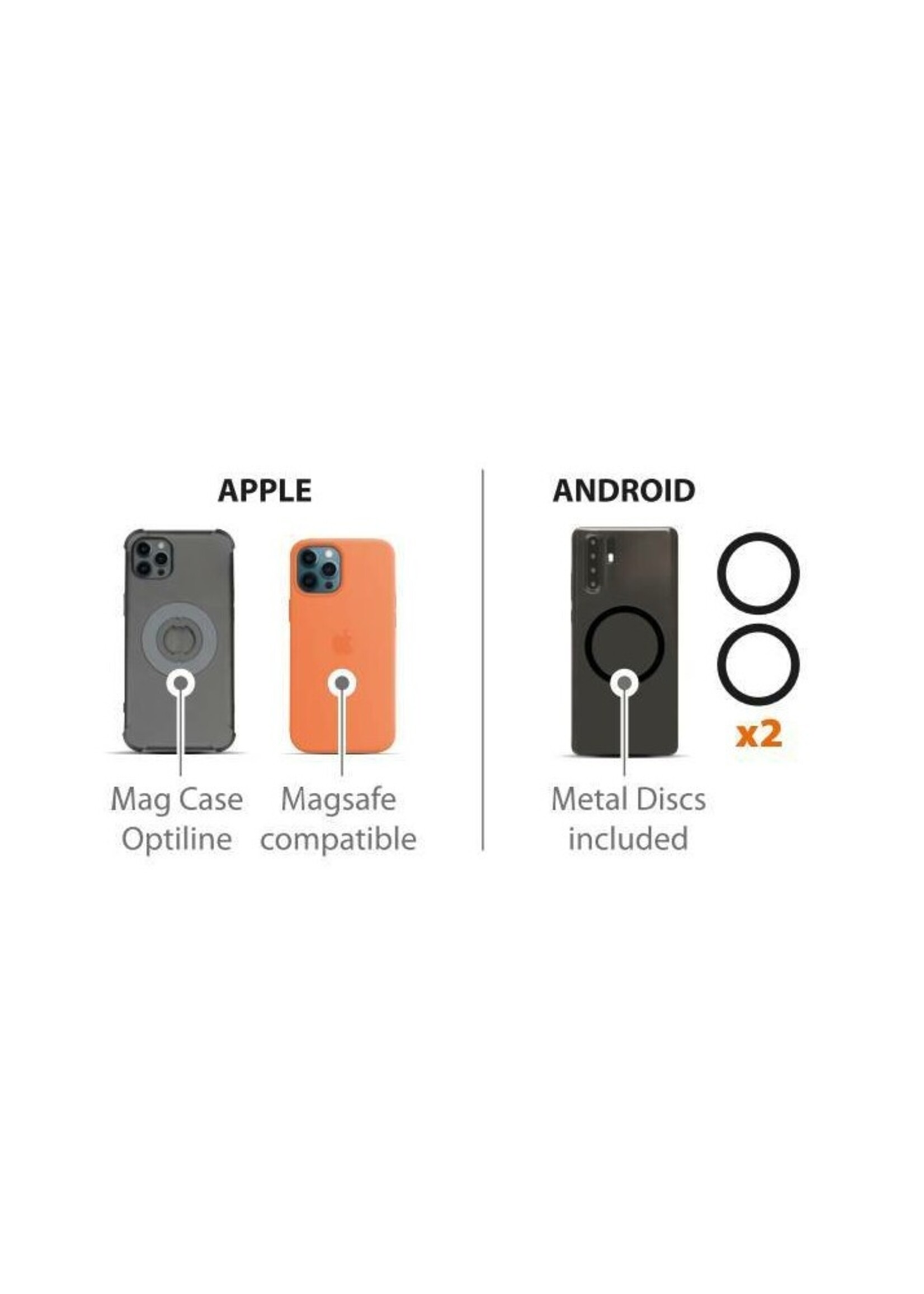 Optiline Mag, 3 in 1 magnetische draadloze oplader