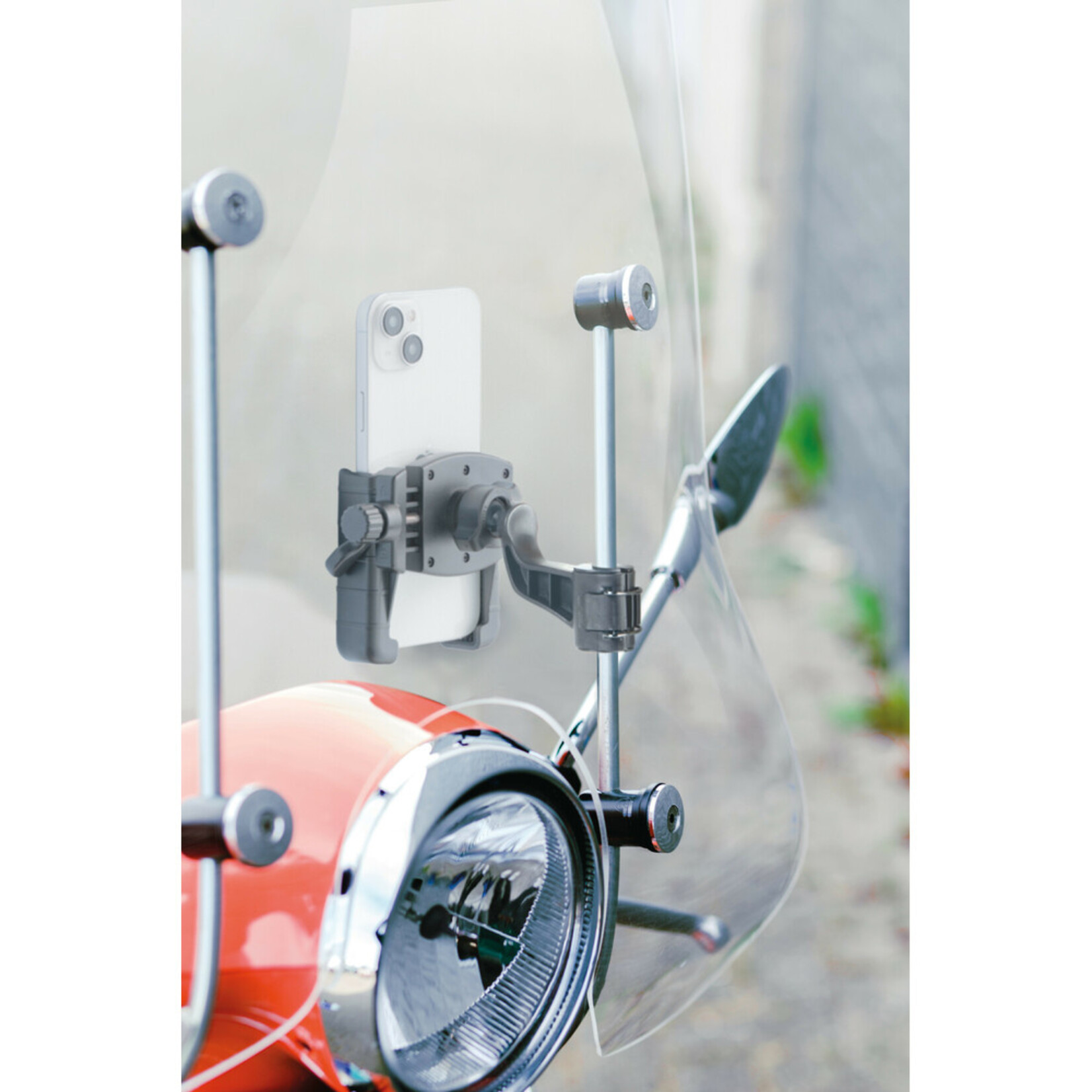 Optiline Smart Scooter Grip, universal smartphone holder for scooter