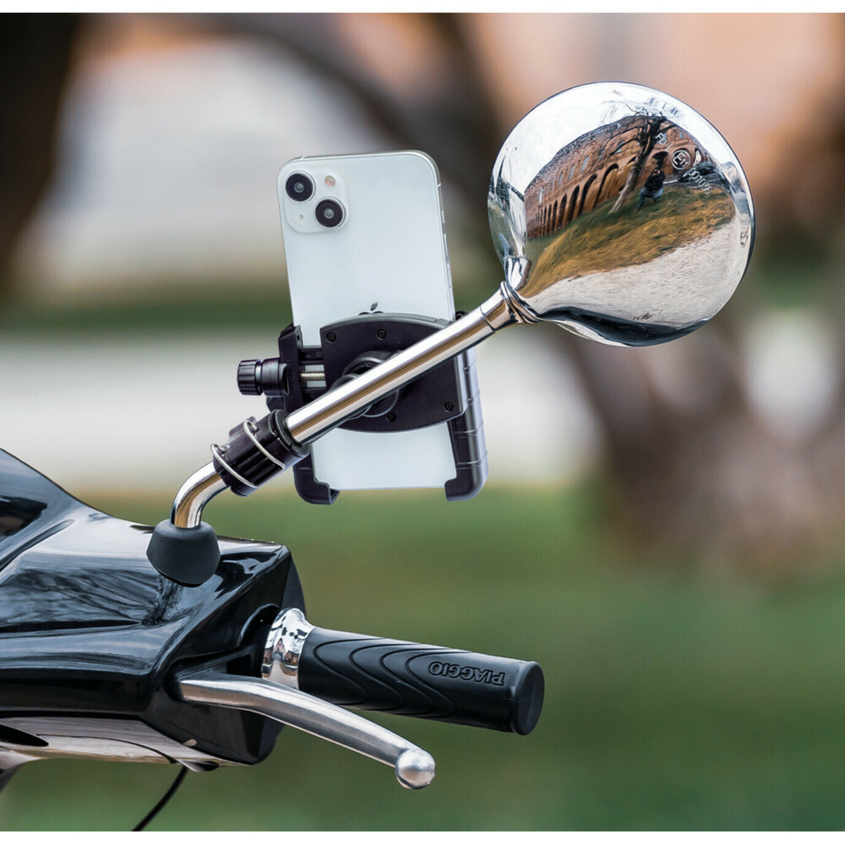 Optiline Smart Scooter Grip, universal smartphone holder for scooter