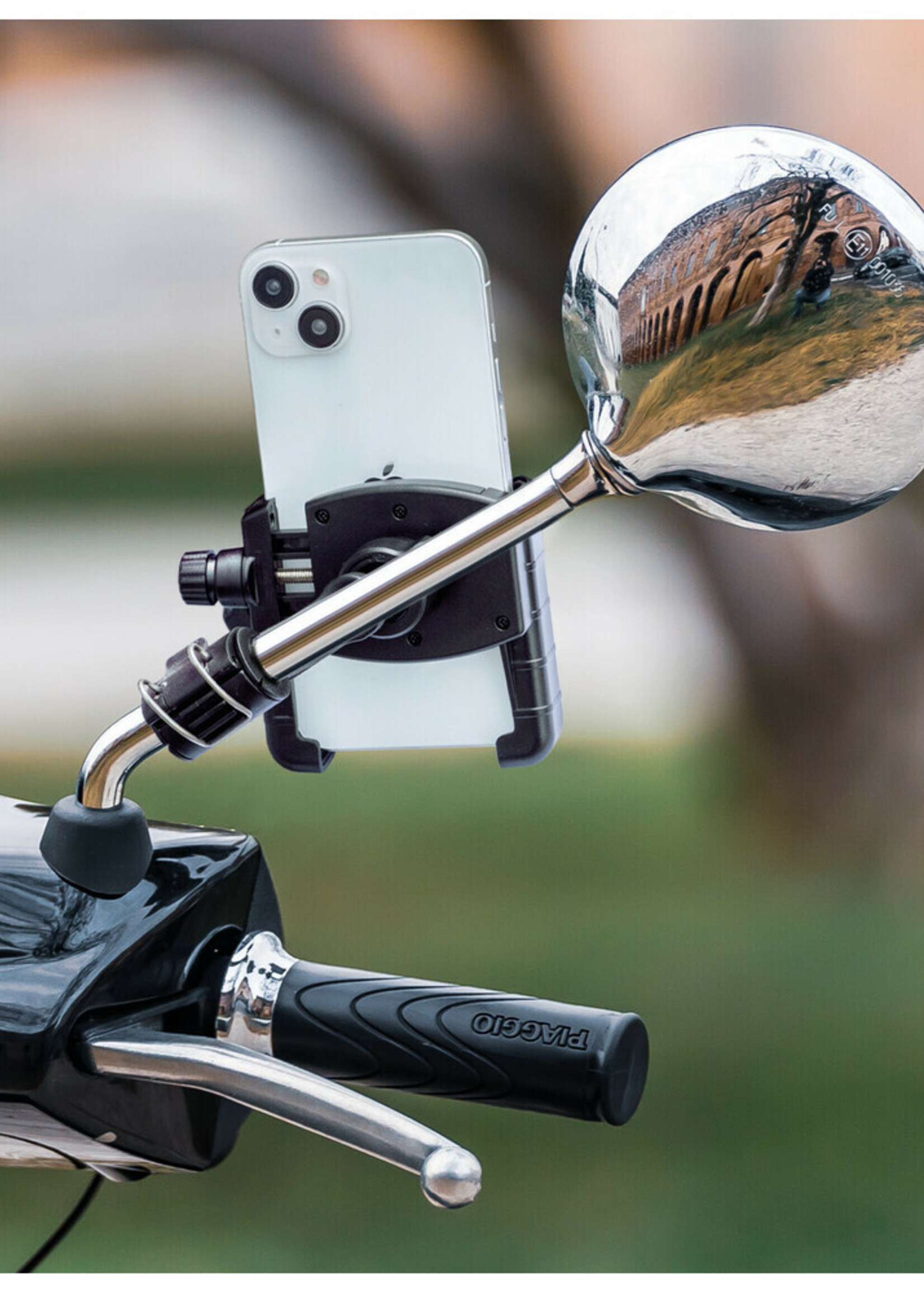 Optiline Smart Scooter Grip, universal smartphone holder for scooter
