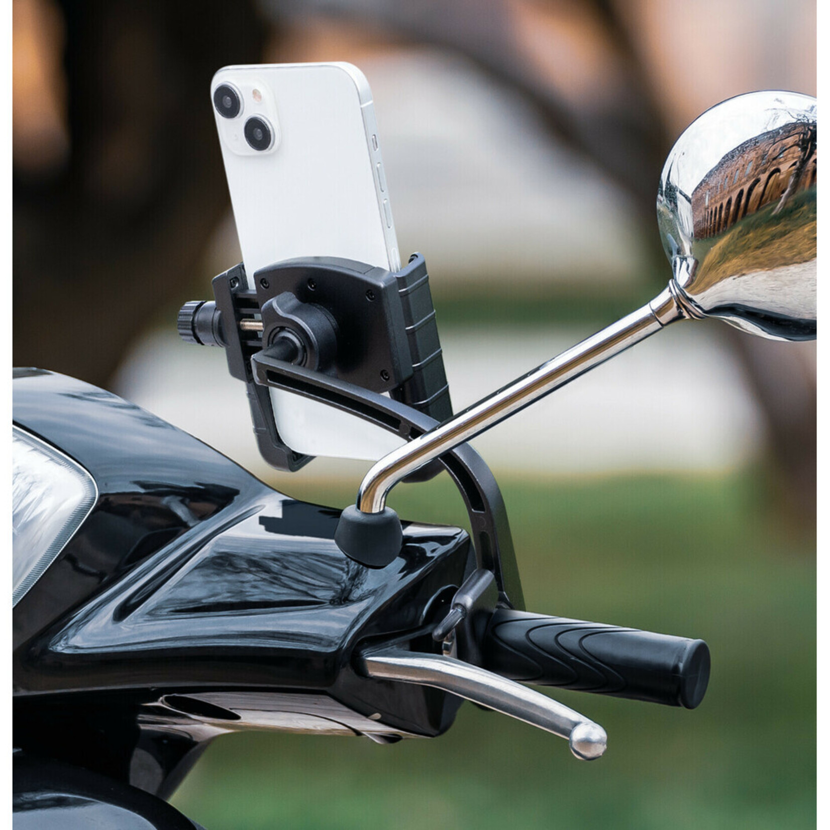 Optiline Smart Scooter Grip, universal smartphone holder for scooter