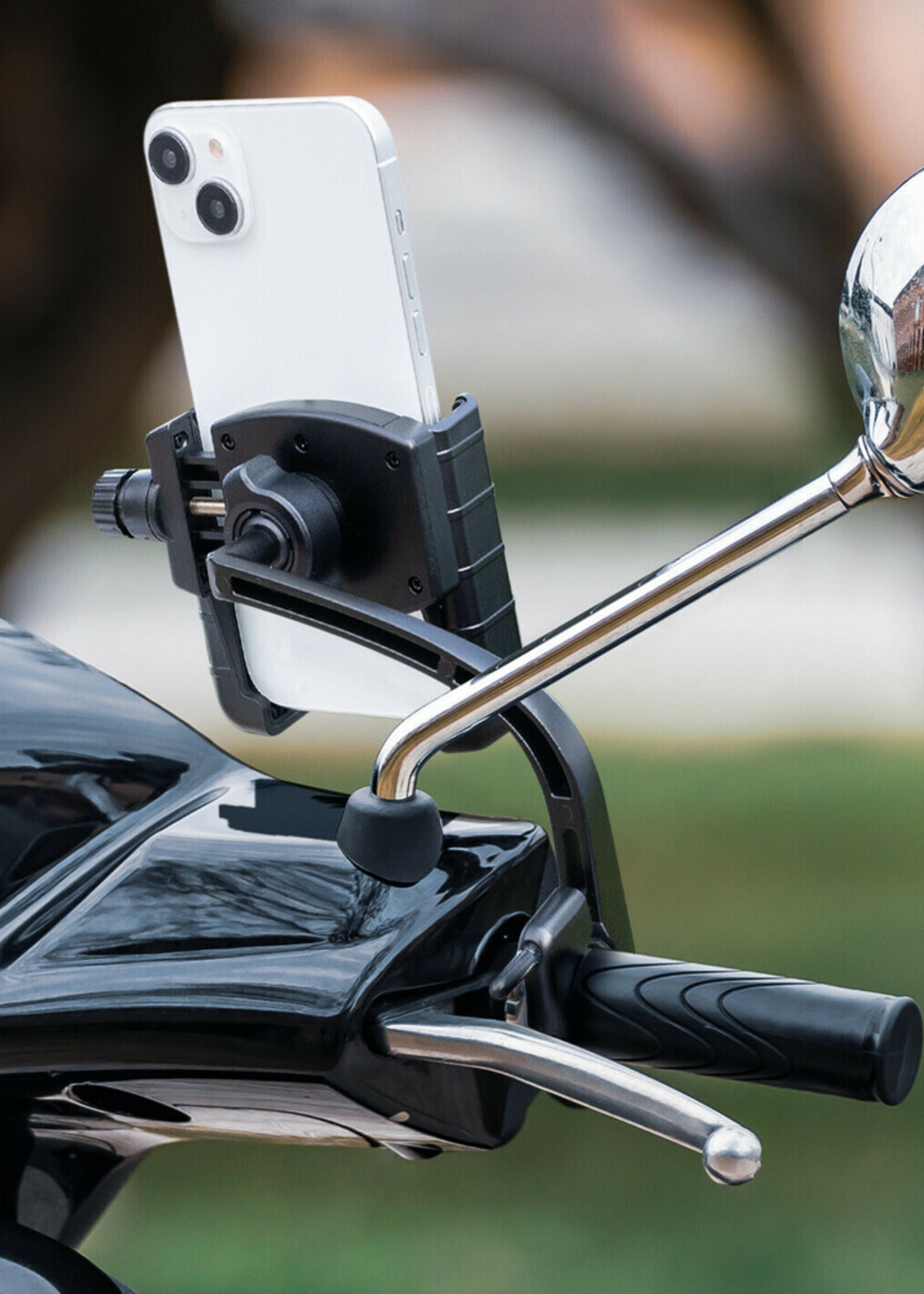 Optiline Smart Scooter Grip, universal smartphone holder for scooter