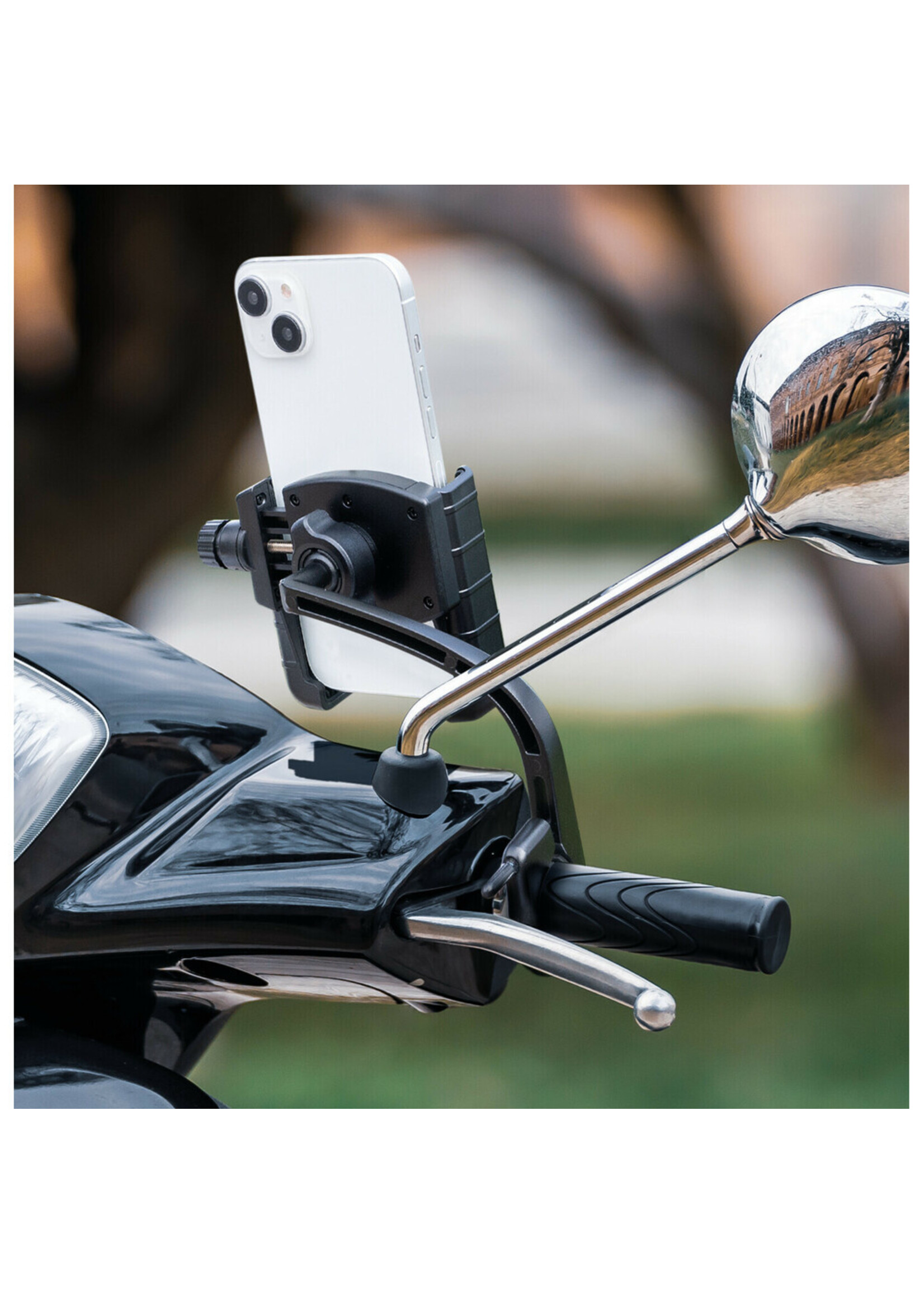 Optiline Smart Scooter Grip, universal smartphone holder for scooter