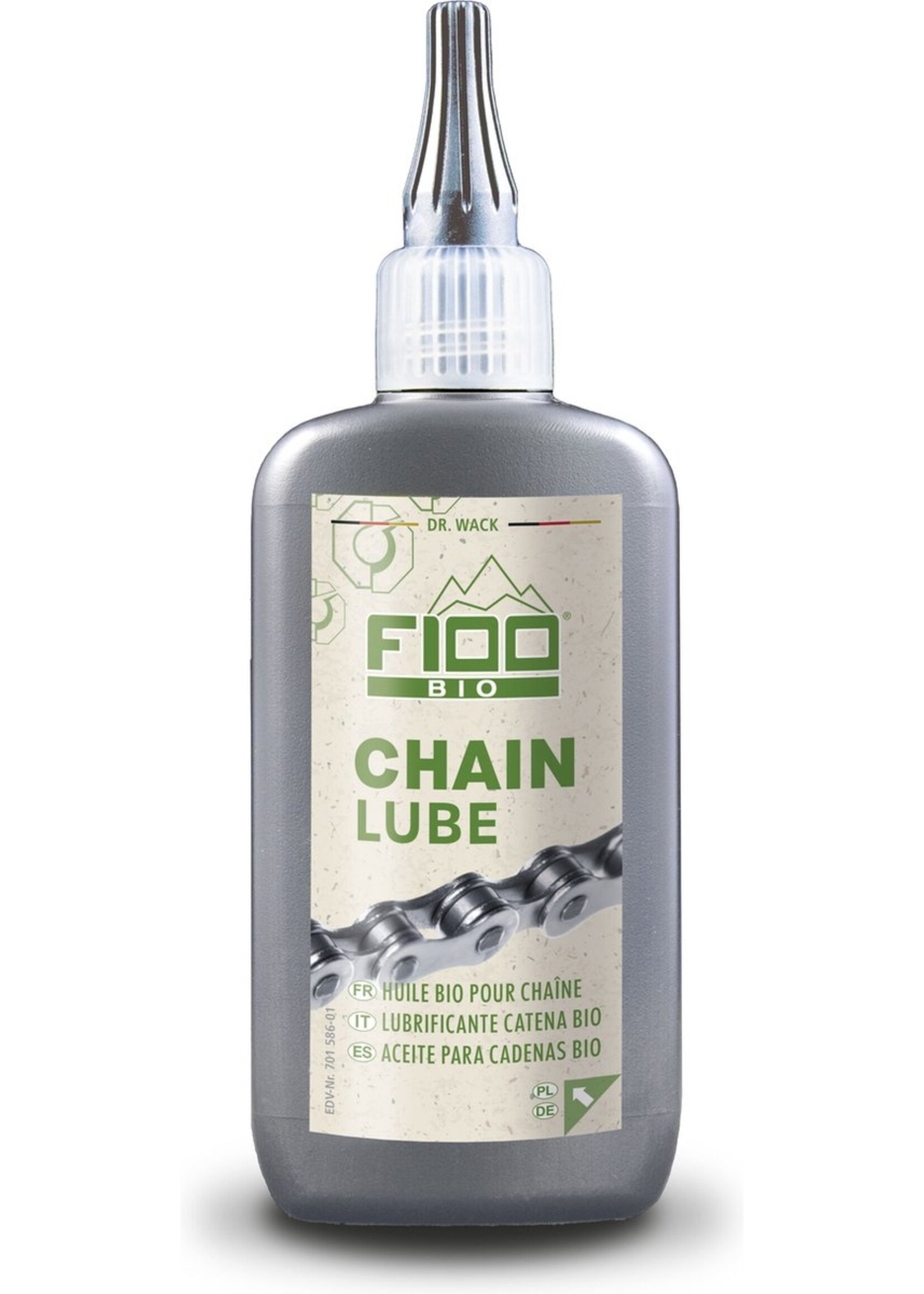 F100 By Dr. Wack F100 Bio Chain Lubricant Dropper Bottle - 100ml