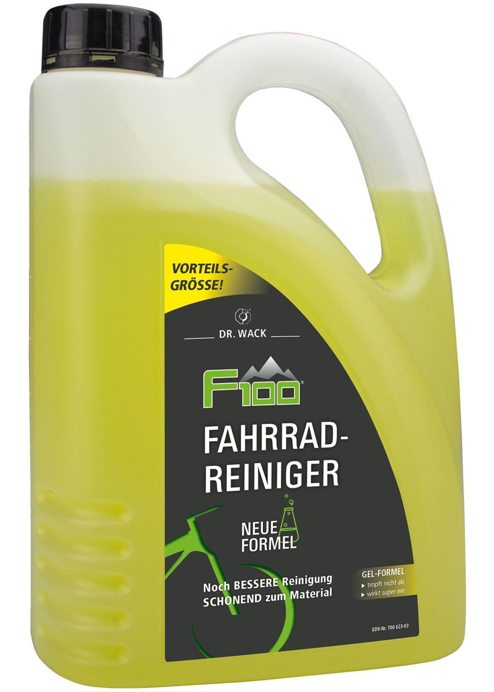 F100 By Dr. Wack F100 Power-Gel bicycle cleaner 2 liters