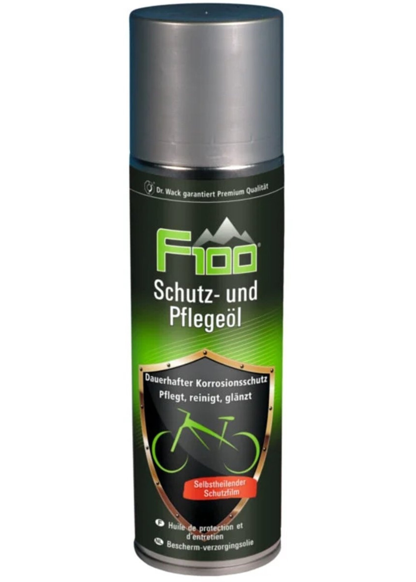 F100 By Dr. Wack F100 Beschermings- en onderhoudsolie voor de fiets