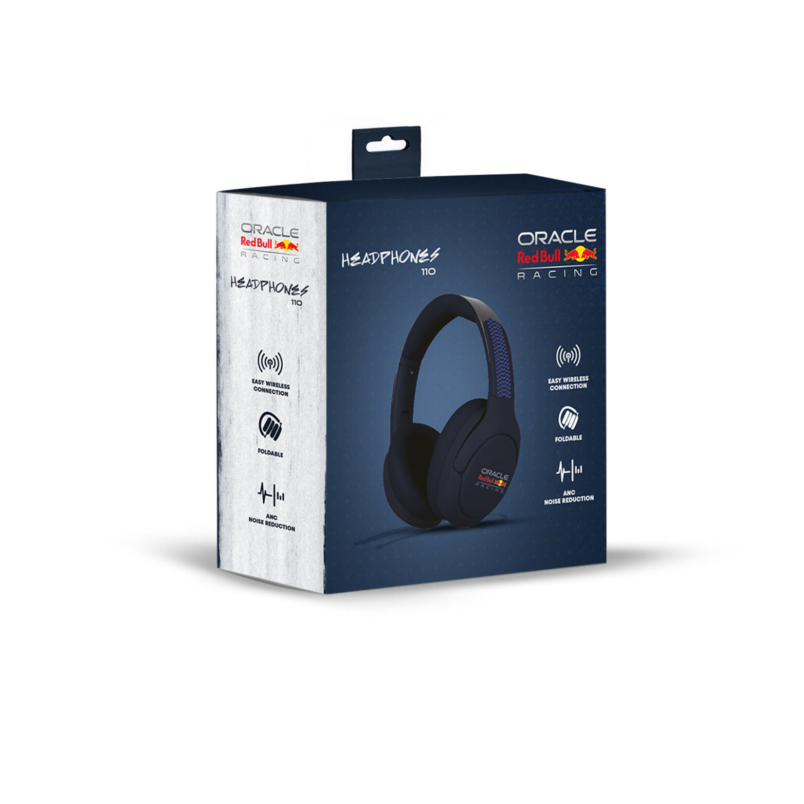 Oracle Red Bull Racing Audio Red Bull Koptelefoon met ANC, draadloos en opvouwbaar