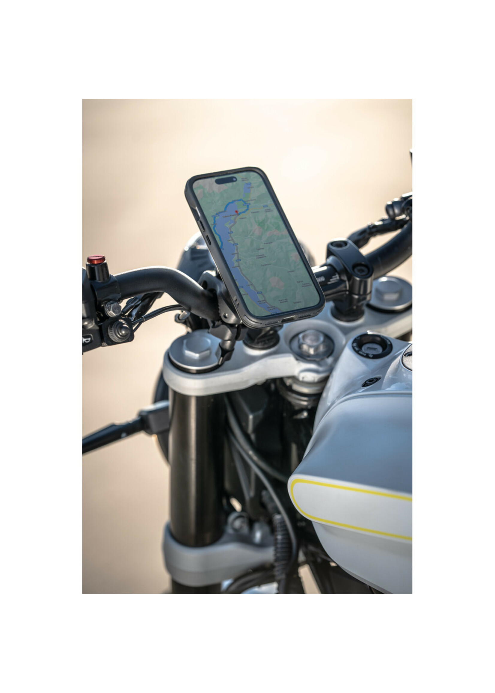 Optiline Grip, stuurtelefoonhouder, snelle installatie