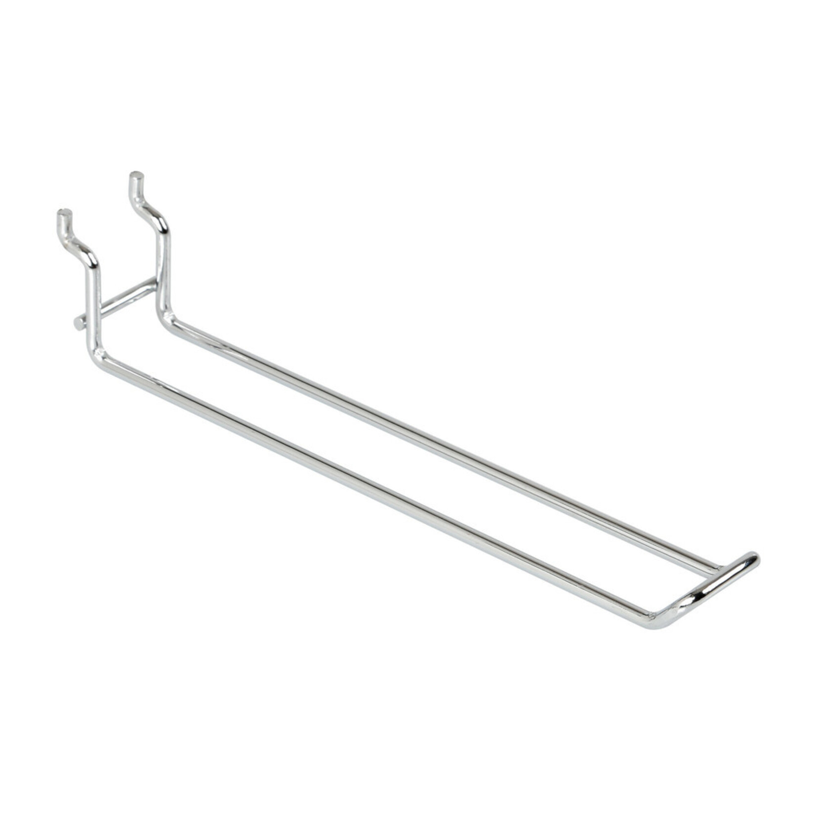 Optiline Double wire hook, chromed - 20 cm